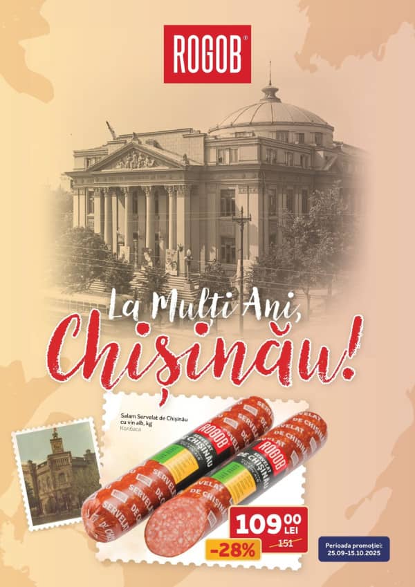 Rogob: La mulți ani, Chișinău!