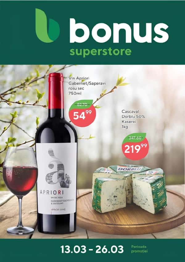Bonus: Oferta lunii martie