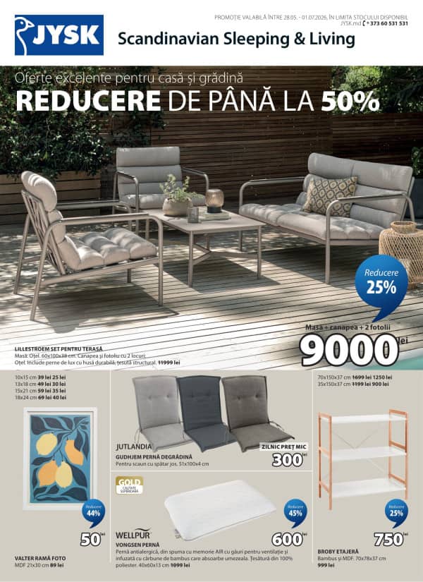 JYSK: Oferta lunii iunie