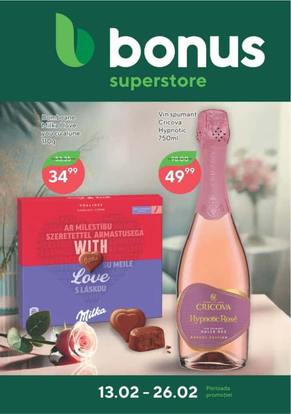 Bonus: Oferta lunii februarie