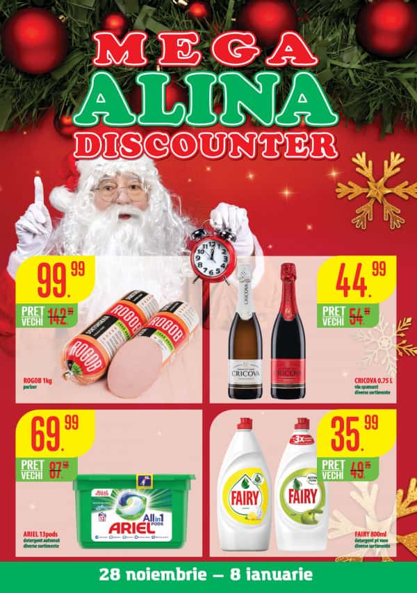 Mega Alina Discounter: Буклет декабря
