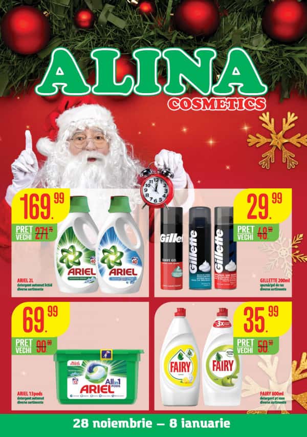 Alina Cosmetics: Bine ai venit, iarna!