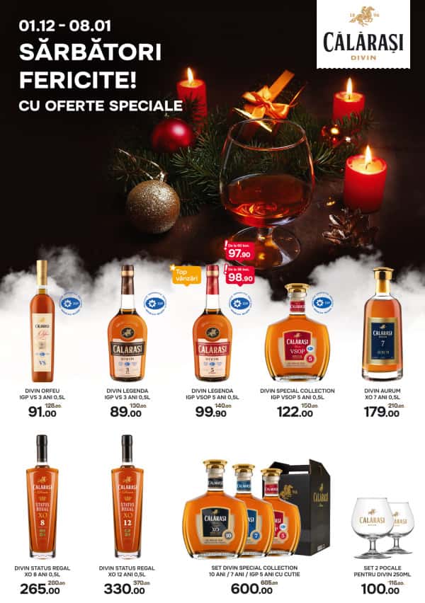 Călărași Divin: Ofertele lunii decembrie