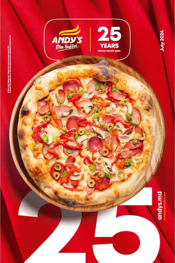 ANDY'S - Meniu aniversar