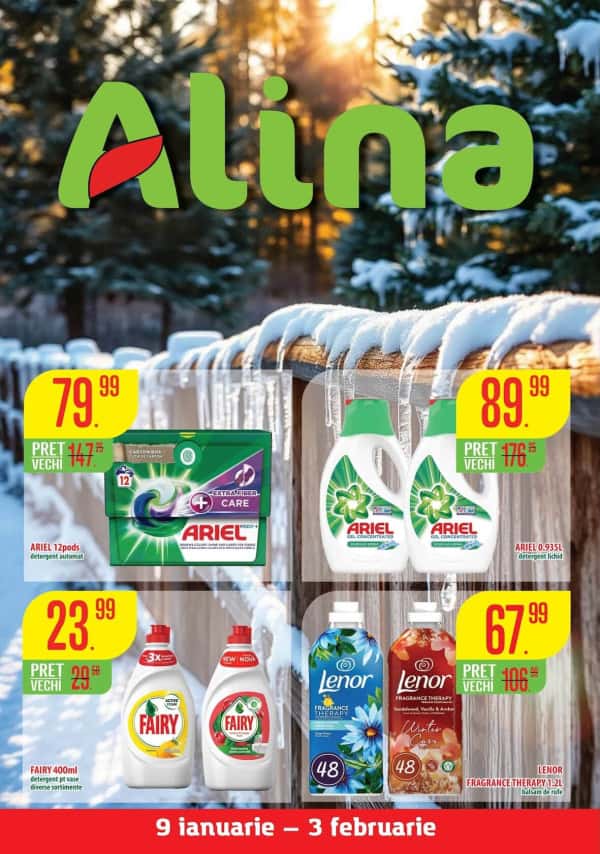 Alina Cosmetics: Oferta lunii ianuarie