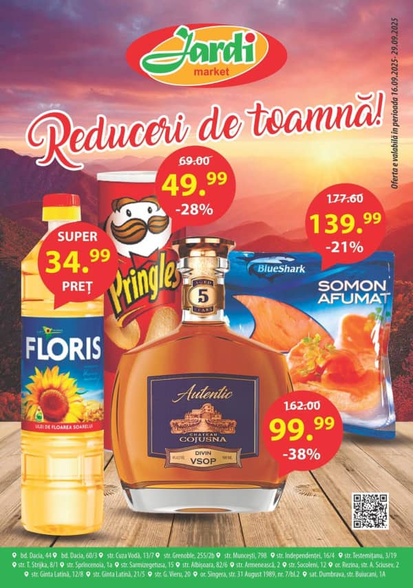 Jardi: Reduceri de toamnă