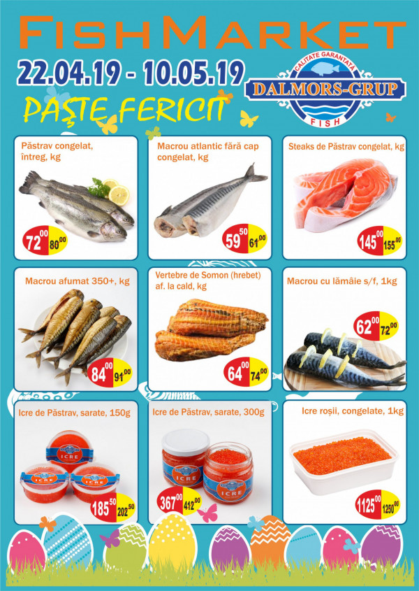 FishMarket Ofertă Pascală