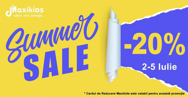 Maxikids - vara topește prețurile