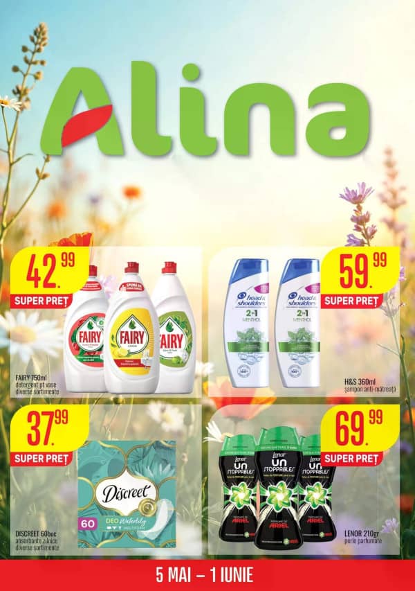Alina Cosmetics: Oferta lunii Mai