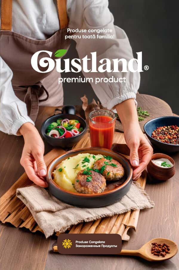Gustland -  доставка блюд для всей семьи.