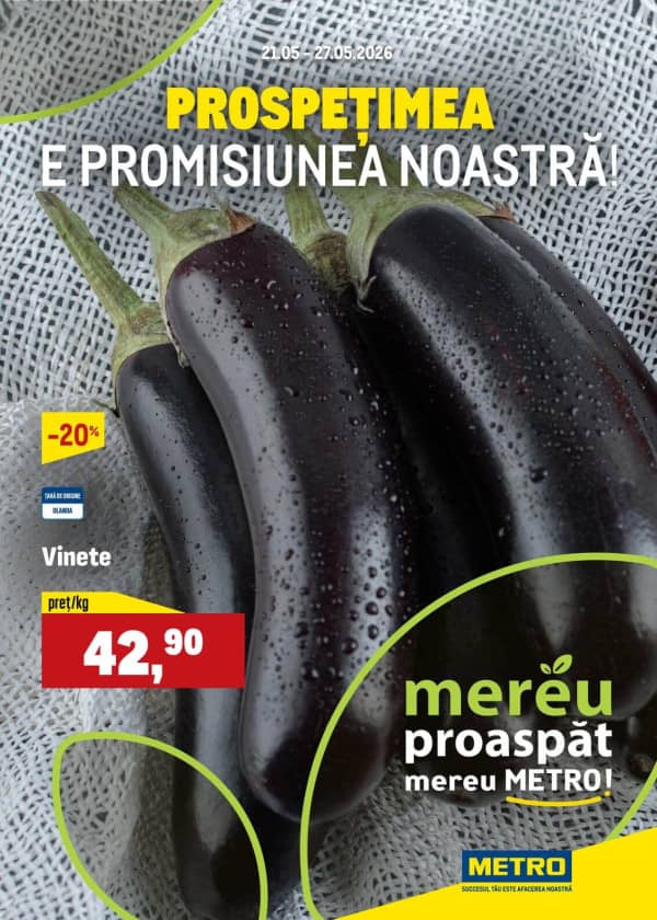 Produse proaspete METRO (Nr. 21)