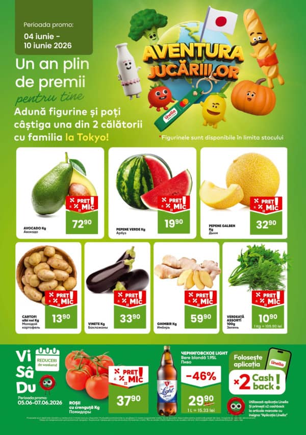 Linella: Oferta săptămânii Nr.23