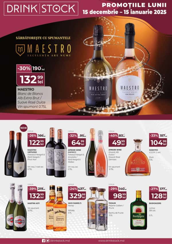 Drink Stock: Oferte de sărbători