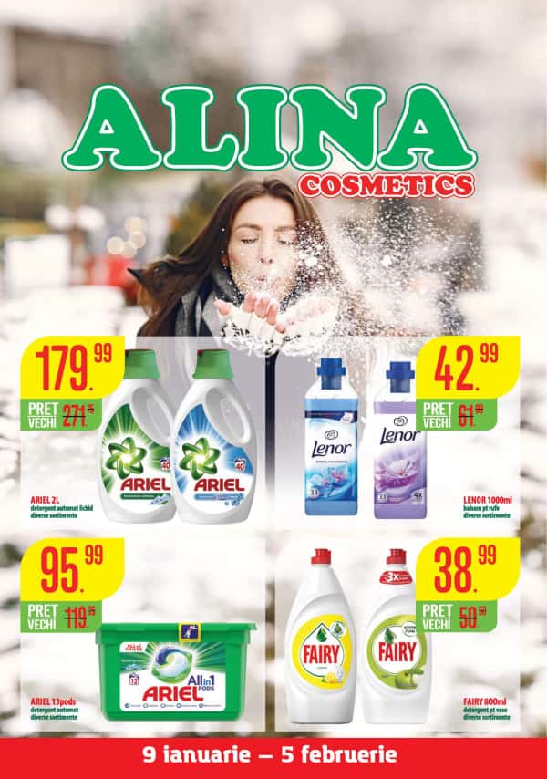 Alina Cosmetics: Oferta lunii ianuarie