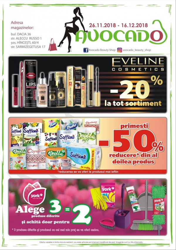 Catalog reduceri Avocado