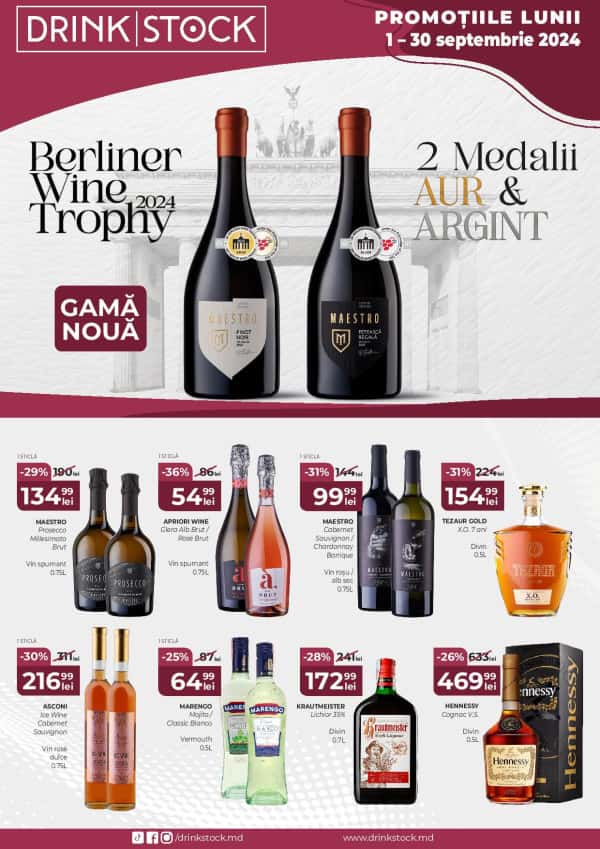 Drink Stock: Promoțiile lunii septembrie