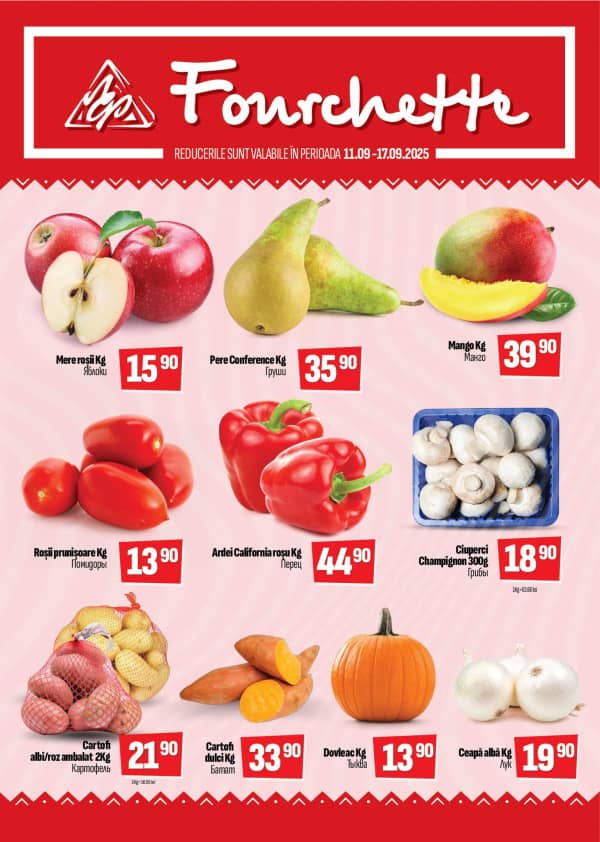 Fourchette: Oferta săptămânii Nr.37