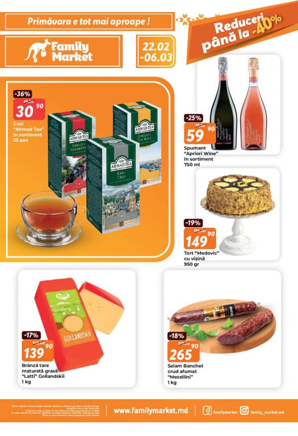 Family Market: Primăvara e tot mai aproape