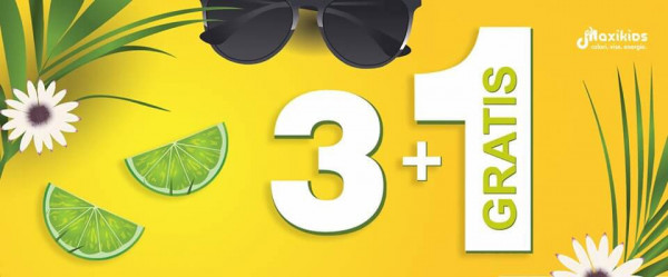 Promoția 3+1 GRATIS de la Maxikids