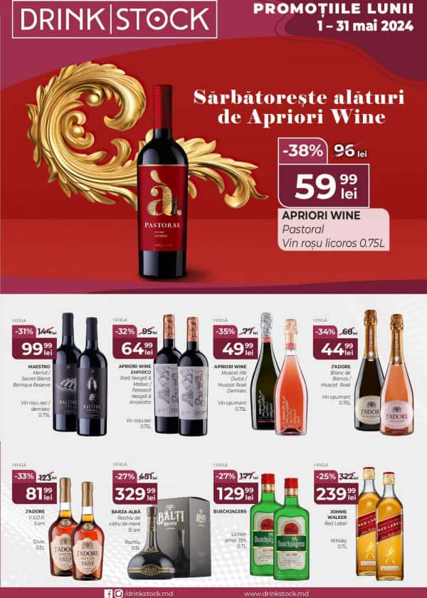 Drink Stock: Promoțiile lunii mai