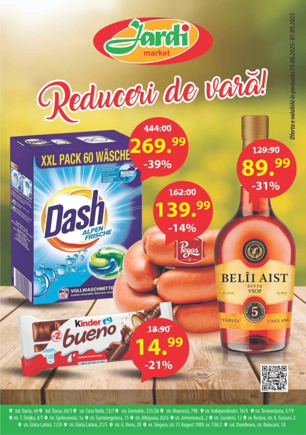 Jardi: Reduceri de vară