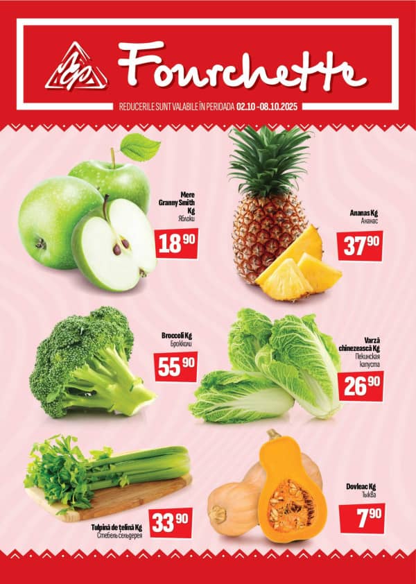 Fourchette: Oferta săptămânii Nr.40