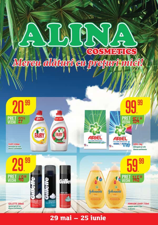 Alina Cosmetics: Oferta lunii iunie
