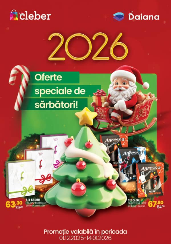 Cleber: Oferte speciale de sărbători!