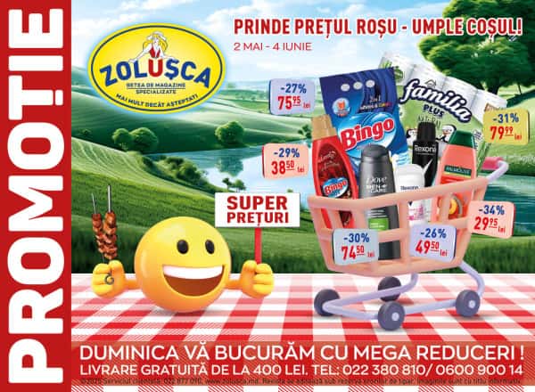 Zolușca: Oferta lunii mai