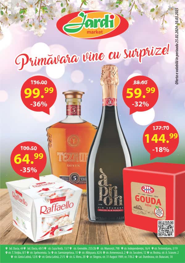 Jardi: Primăvara vine cu surprize