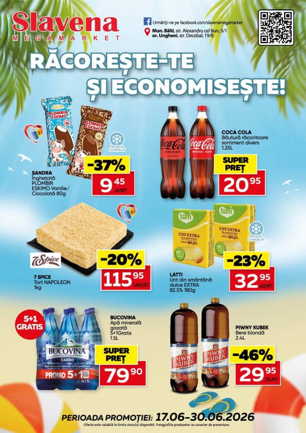 Slavena: oferta lunii iunie