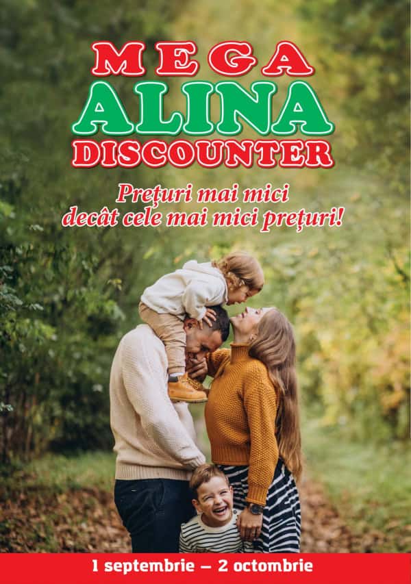Mega Alina Discounter: Буклет сентября