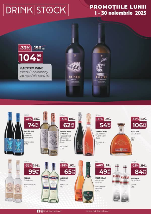 DrinkStock: Oferta lunii noiembrie