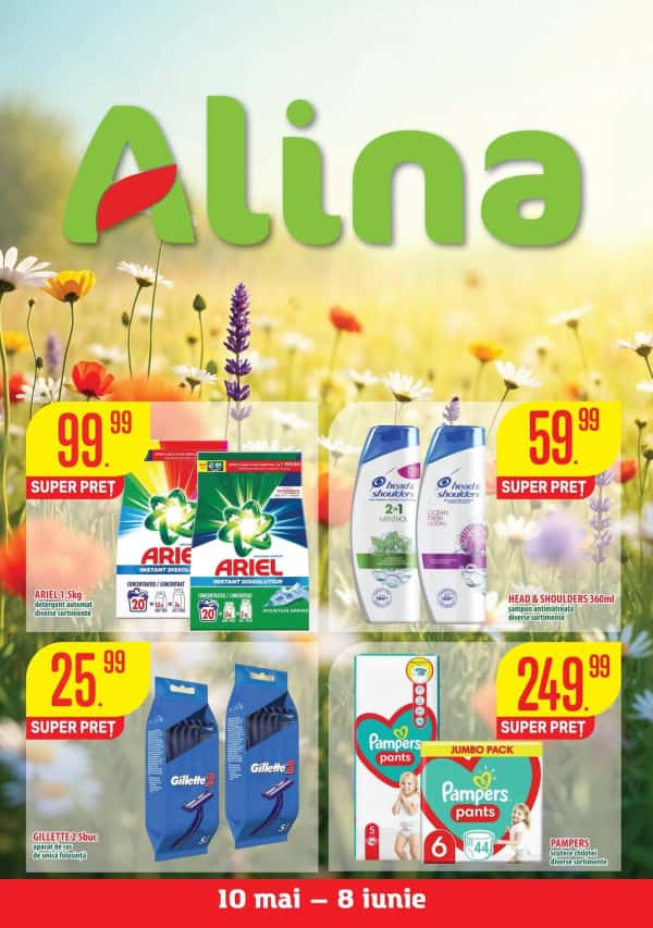 Alina Cosmetics: Oferta lunii Mai