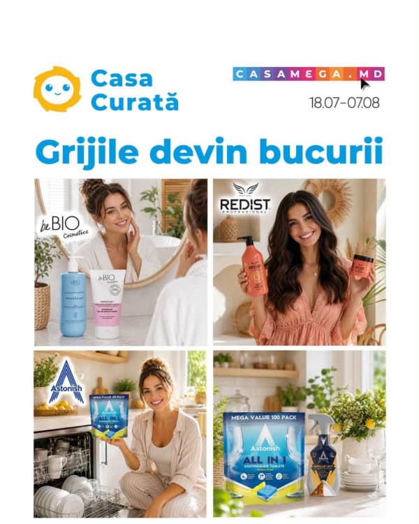Casa Curată: Reduceri de vară