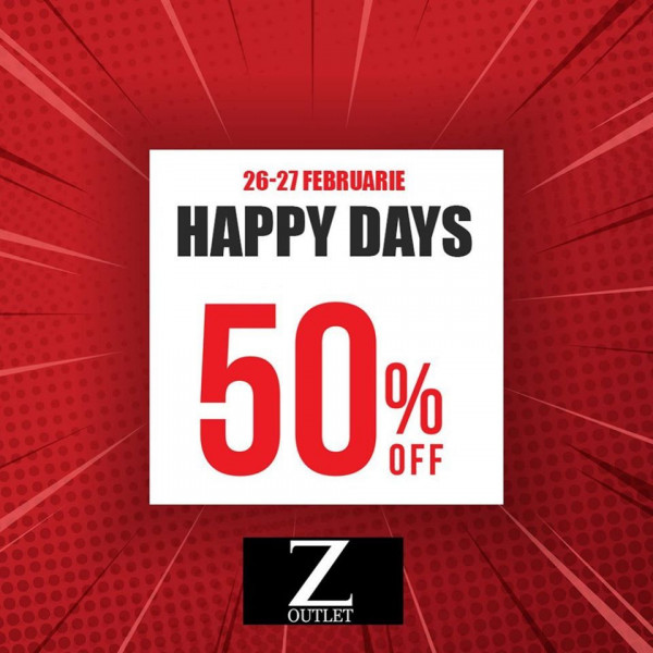 Zoutlet - Happy Days februarie