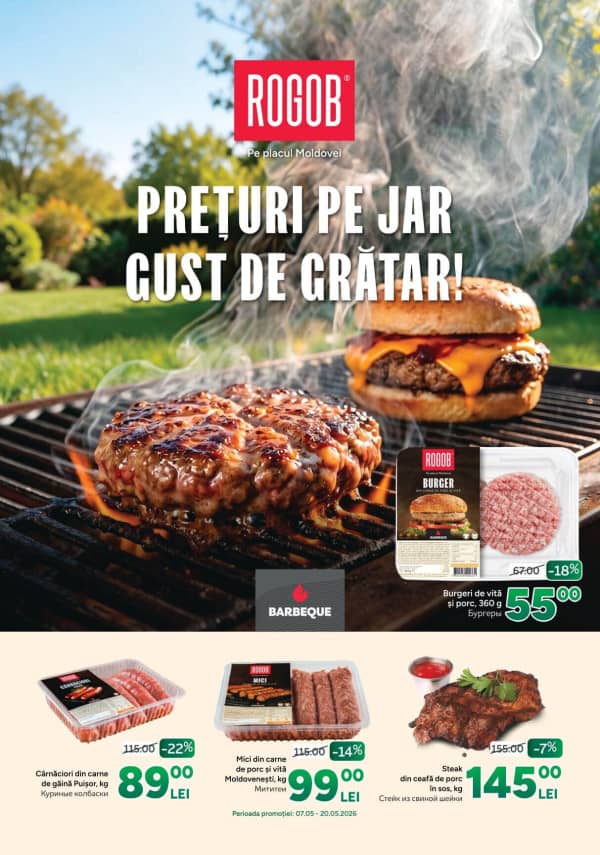 Rogob: Prețuri pe jar