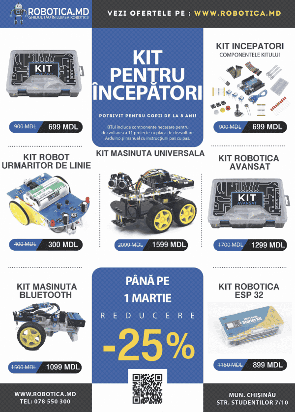 Robotica.md - Oferta lunii februarie