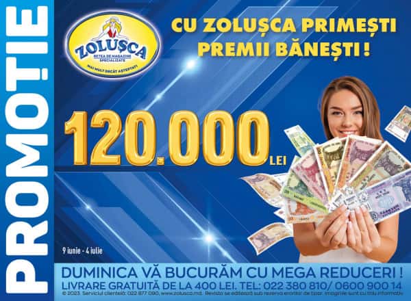 Zolușca: Oferta lunii iunie