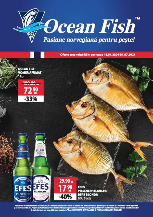 Ocean Fish: Oferta lunii iulie