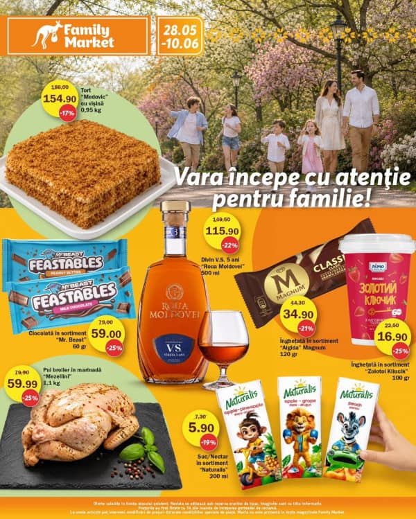 Family Market: Vara începe cu atenție pentru familie!