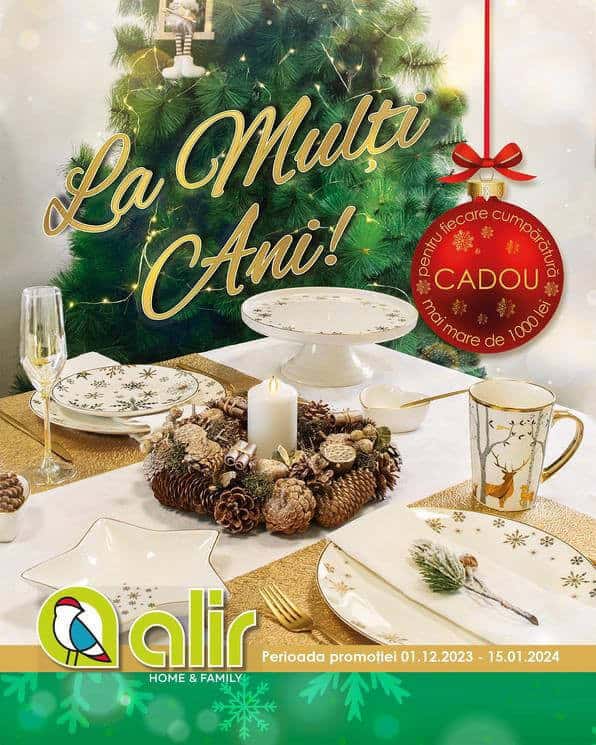 Alir: Reduceri de sărbători de iarnă