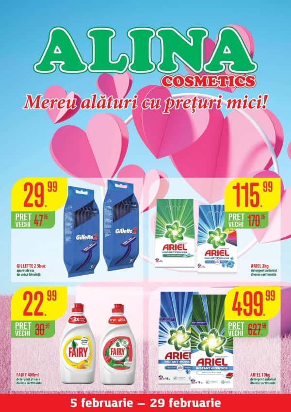 Alina Cosmetics: Oferta lunii februarie