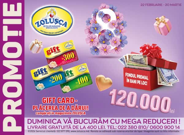 Zolușca: 8 Martie