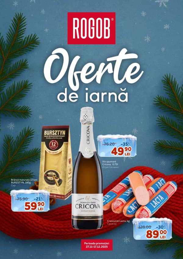 Rogob: Oferte de iarnă