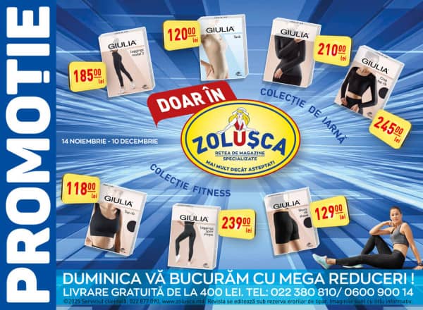 Zolușca: Reduceri de toamnă