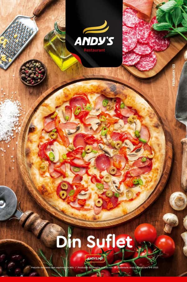 Andy's:  Noul meniu de primăvară