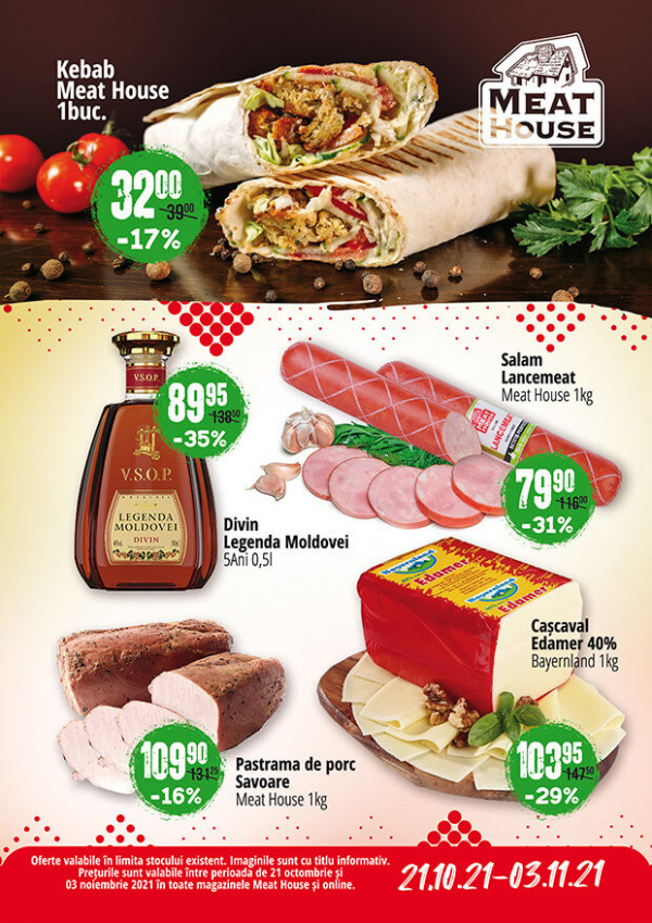Meat House: Catalog final octombrie