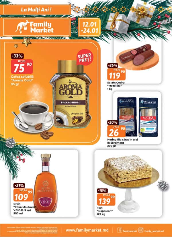 Family Market: Oferta lunii ianuarie
