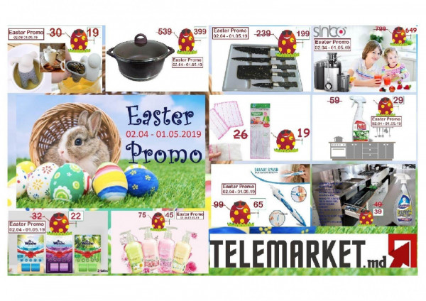 Telemarket: Reduceri de Paști